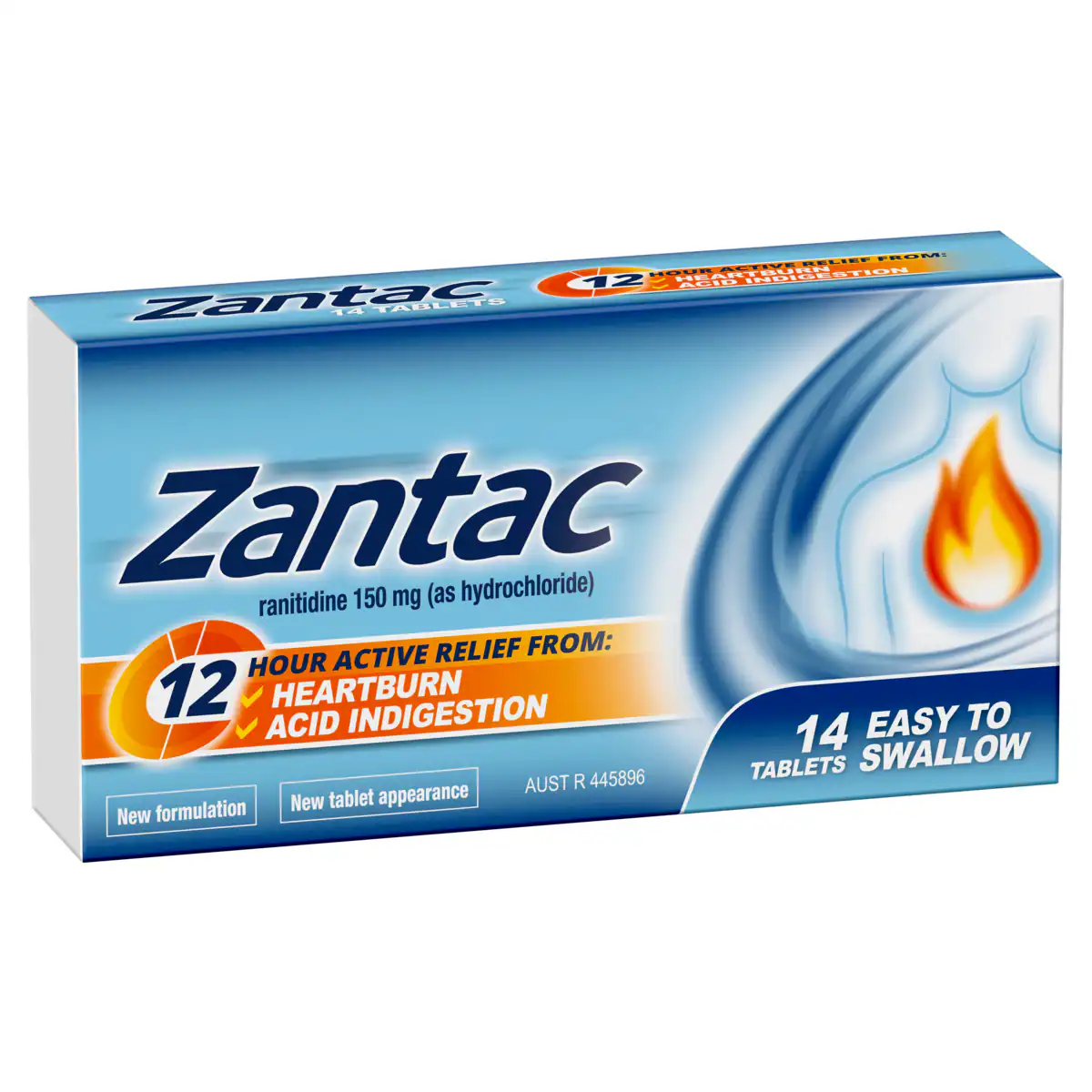 Thumbnail Zantac Heartburn & Indigestion Relief 150mg - 14 Tablets