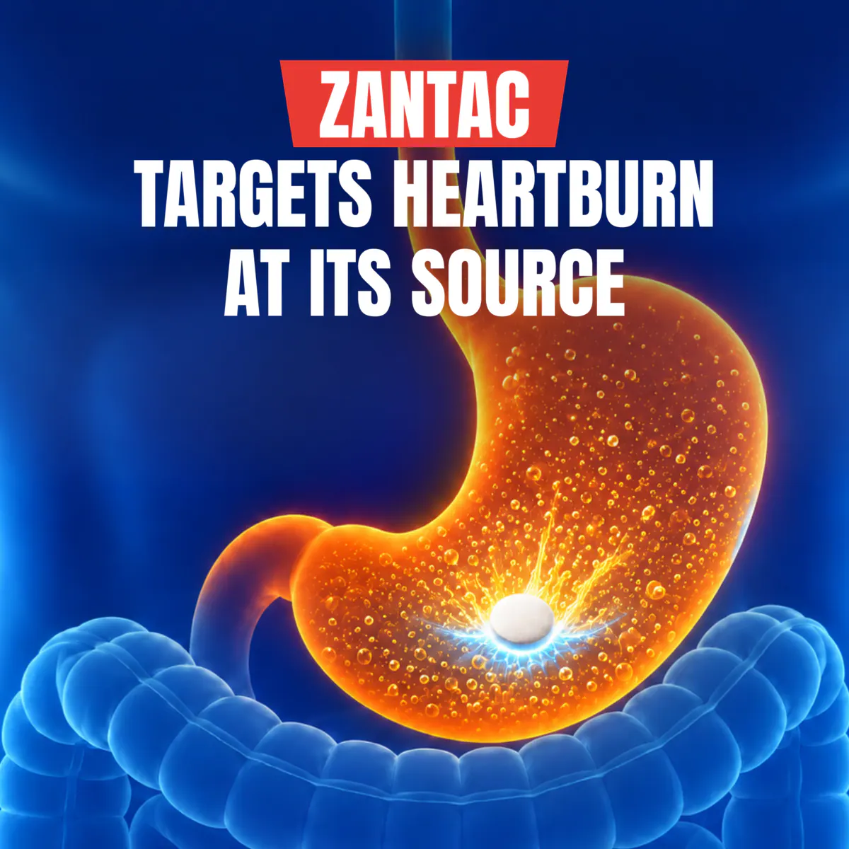 Thumbnail Zantac Heartburn & Indigestion Relief 150mg - 14 Tablets