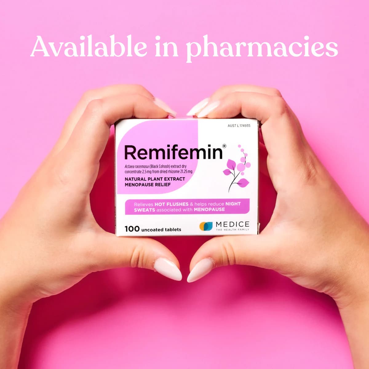 Thumbnail Remifemin Menopause Symptom Relief 200 Tablets