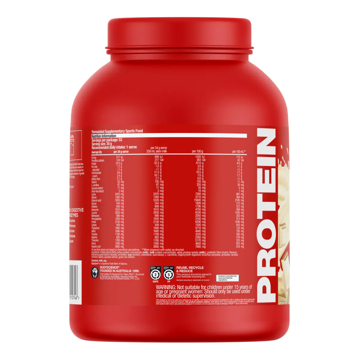 Thumbnail BSc Shred Protein Powder Vanilla 1.8kg