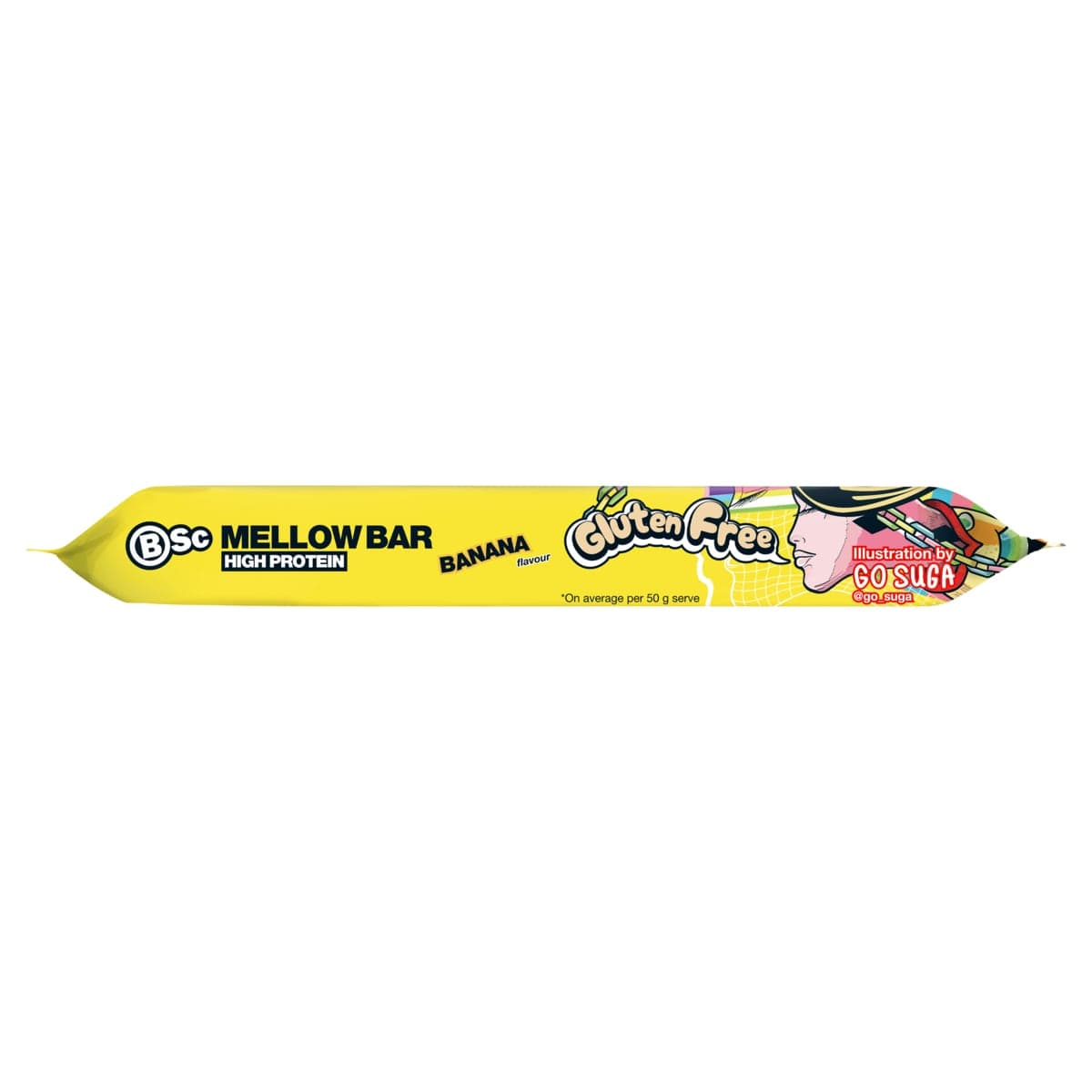 Thumbnail BSc High Protein Mellow Bar Banana 12 x 50g