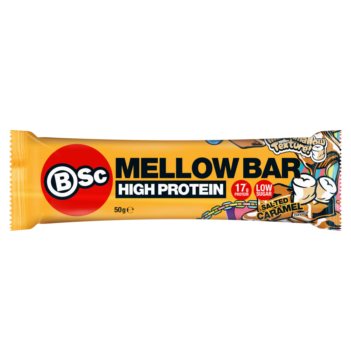Thumbnail BSc High Protein Mellow Bar Salted Caramel 12 x 50g