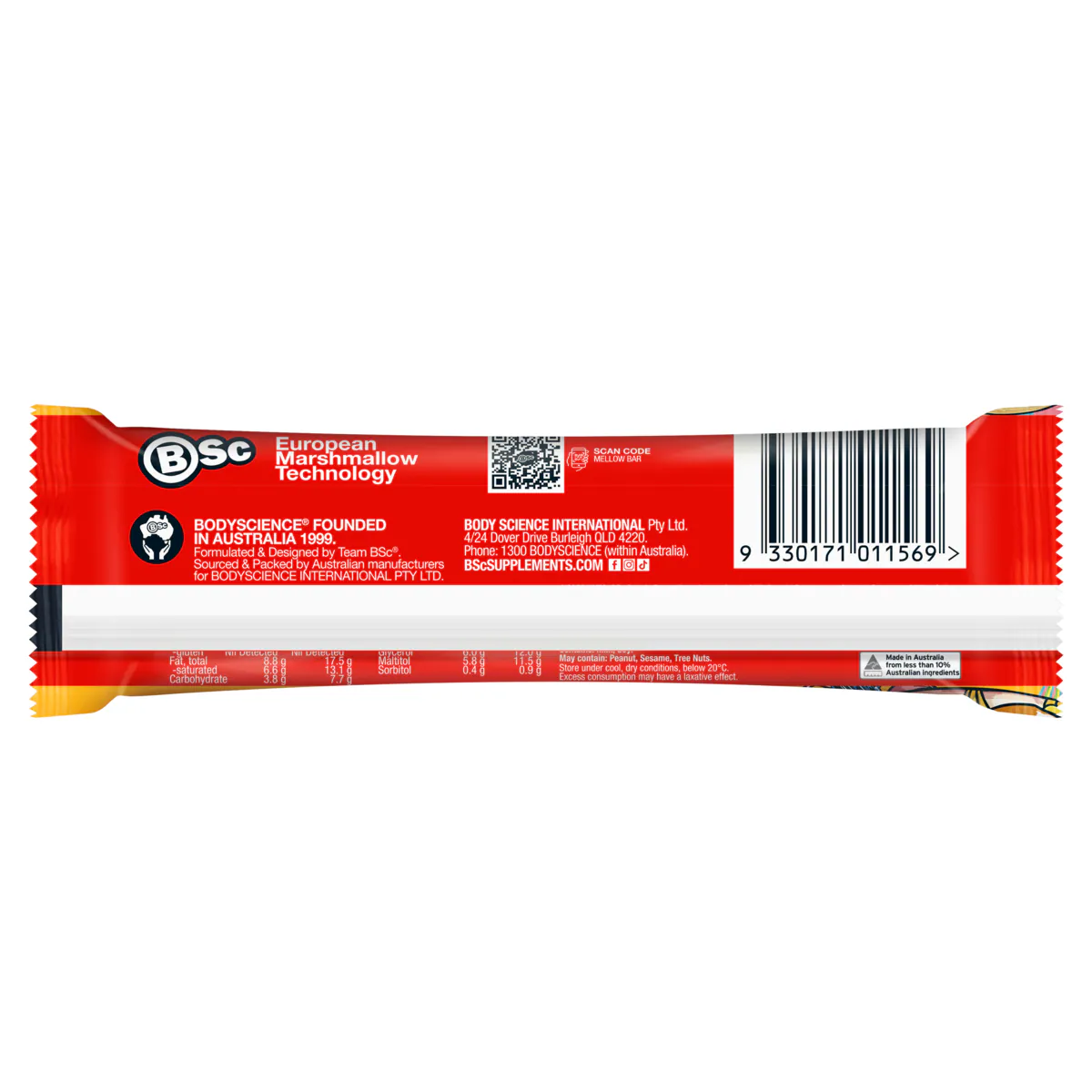 Thumbnail BSc High Protein Mellow Bar Salted Caramel 12 x 50g