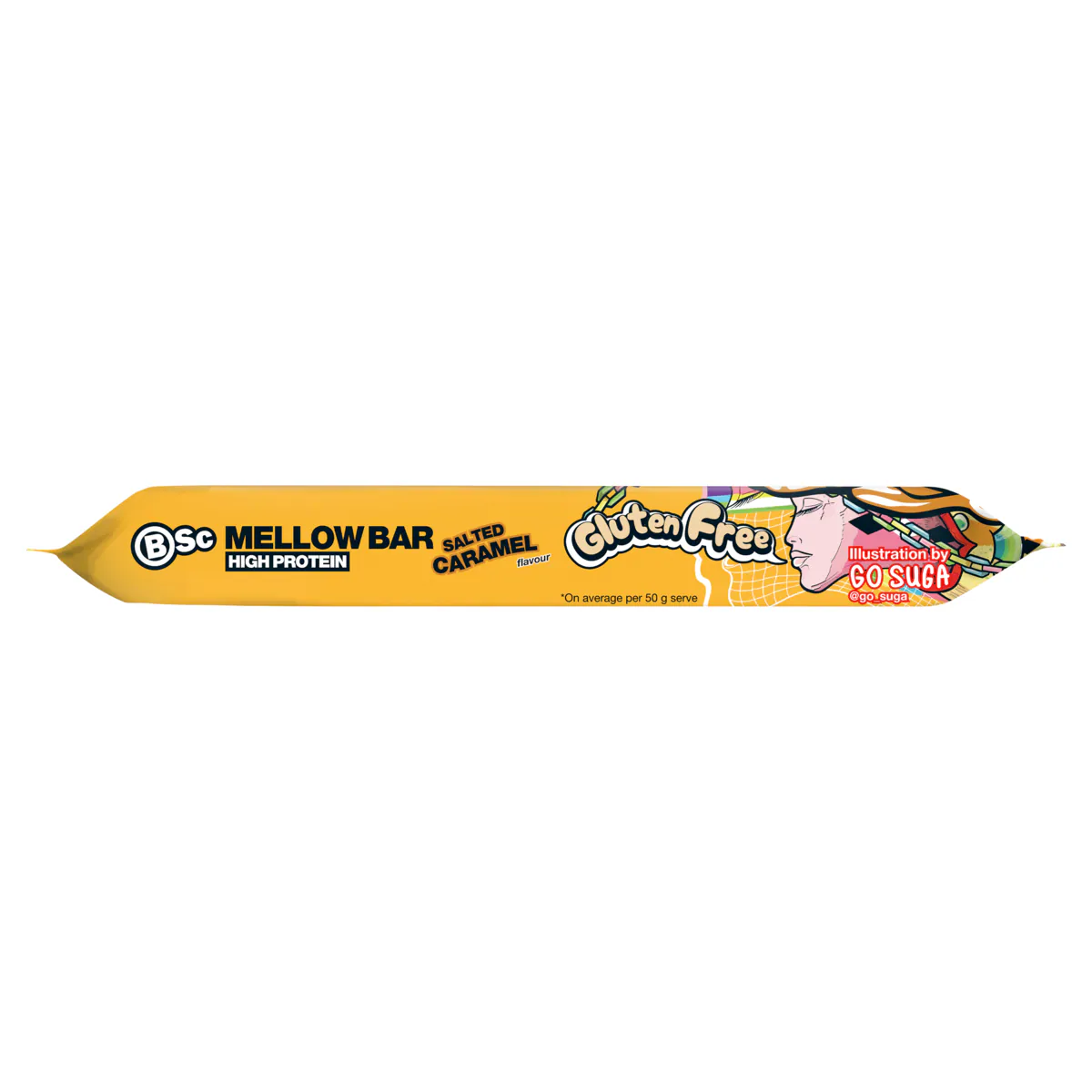 Thumbnail BSc High Protein Mellow Bar Salted Caramel 12 x 50g
