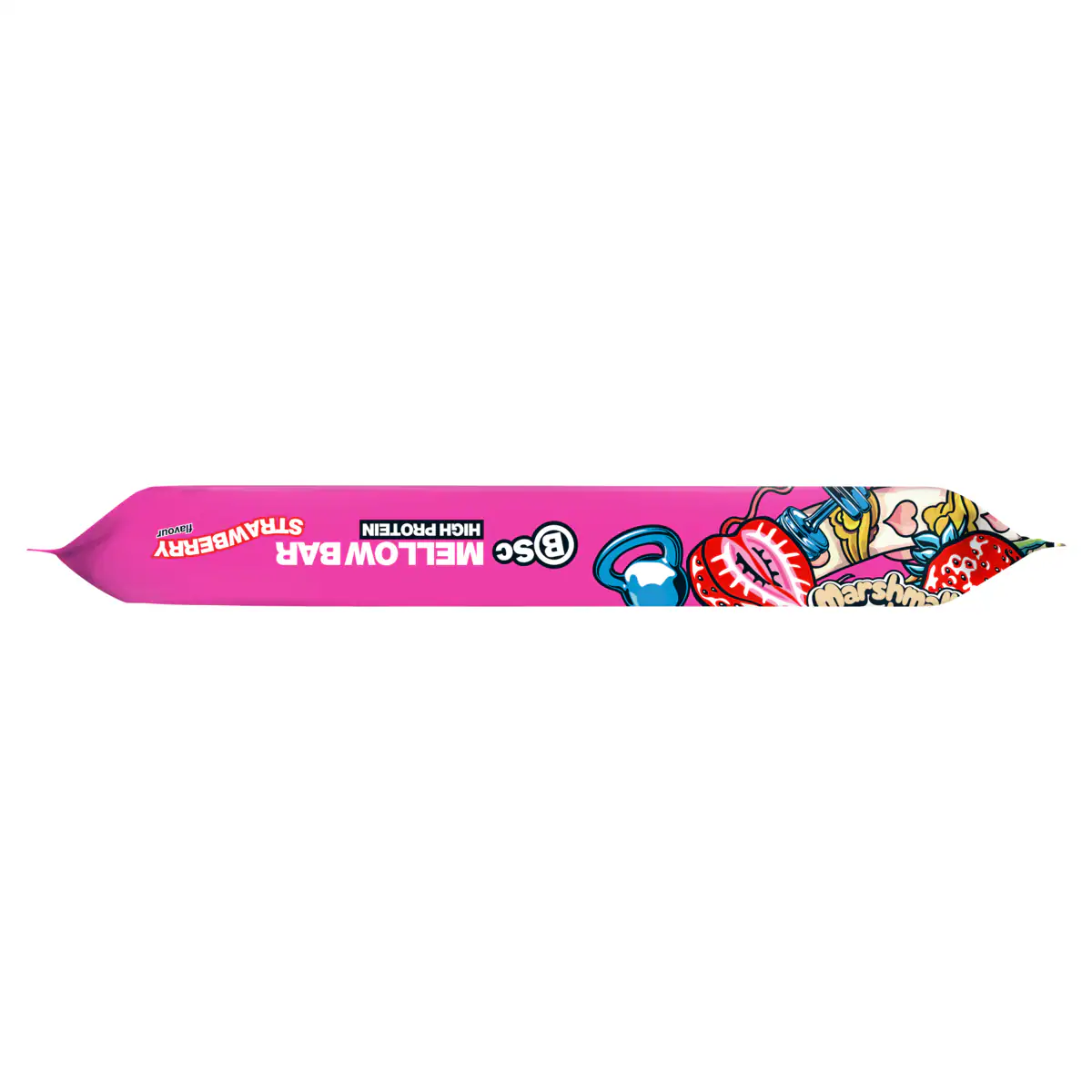 Thumbnail BSc High Protein Mellow Bar Strawberry 12 x 50g