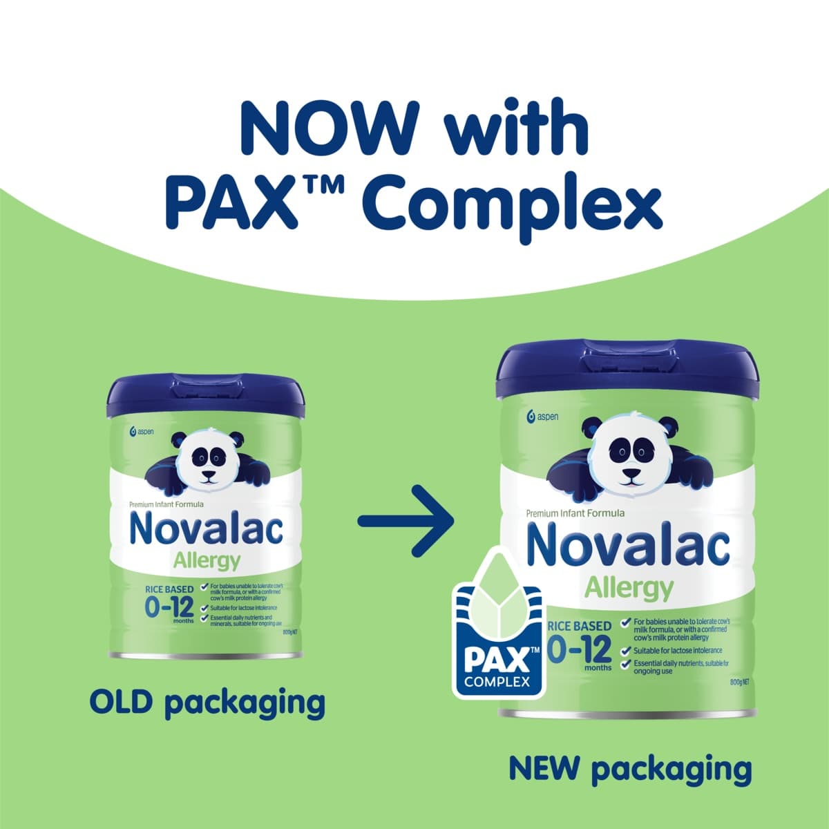 Thumbnail Novalac Allergy Premium Rice Based Infant Formula 0-12Months 800g