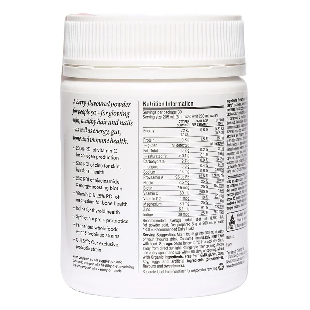 Thumbnail The Beauty Chef Glow Ageless Skin + Gut Powder 150g