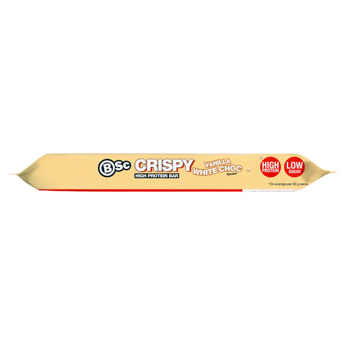 Thumbnail BSc Crispy Protein Bar Vanilla White Choc 60g