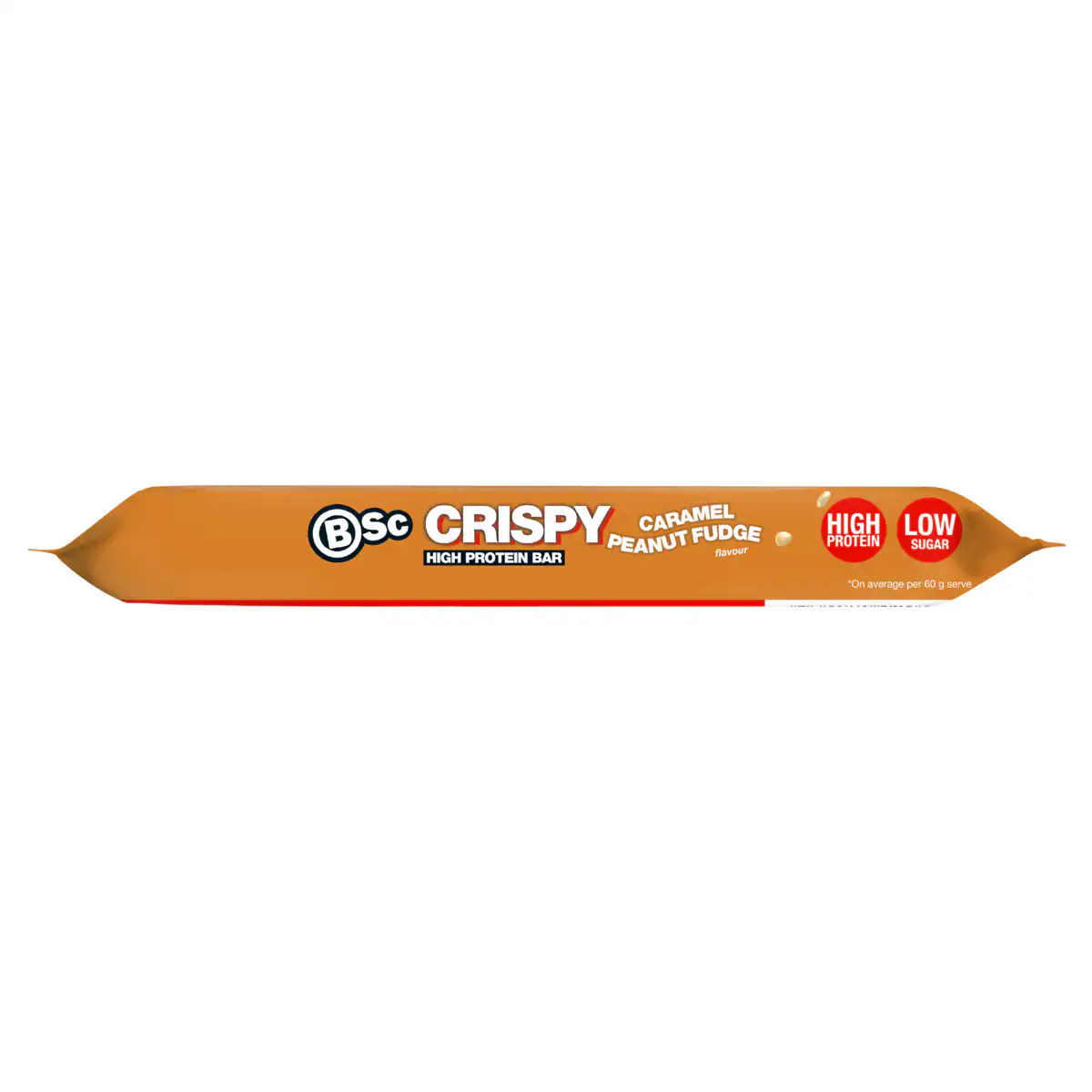 Thumbnail BSc Crispy Protein Bar Caramel Peanut Fudge 60g