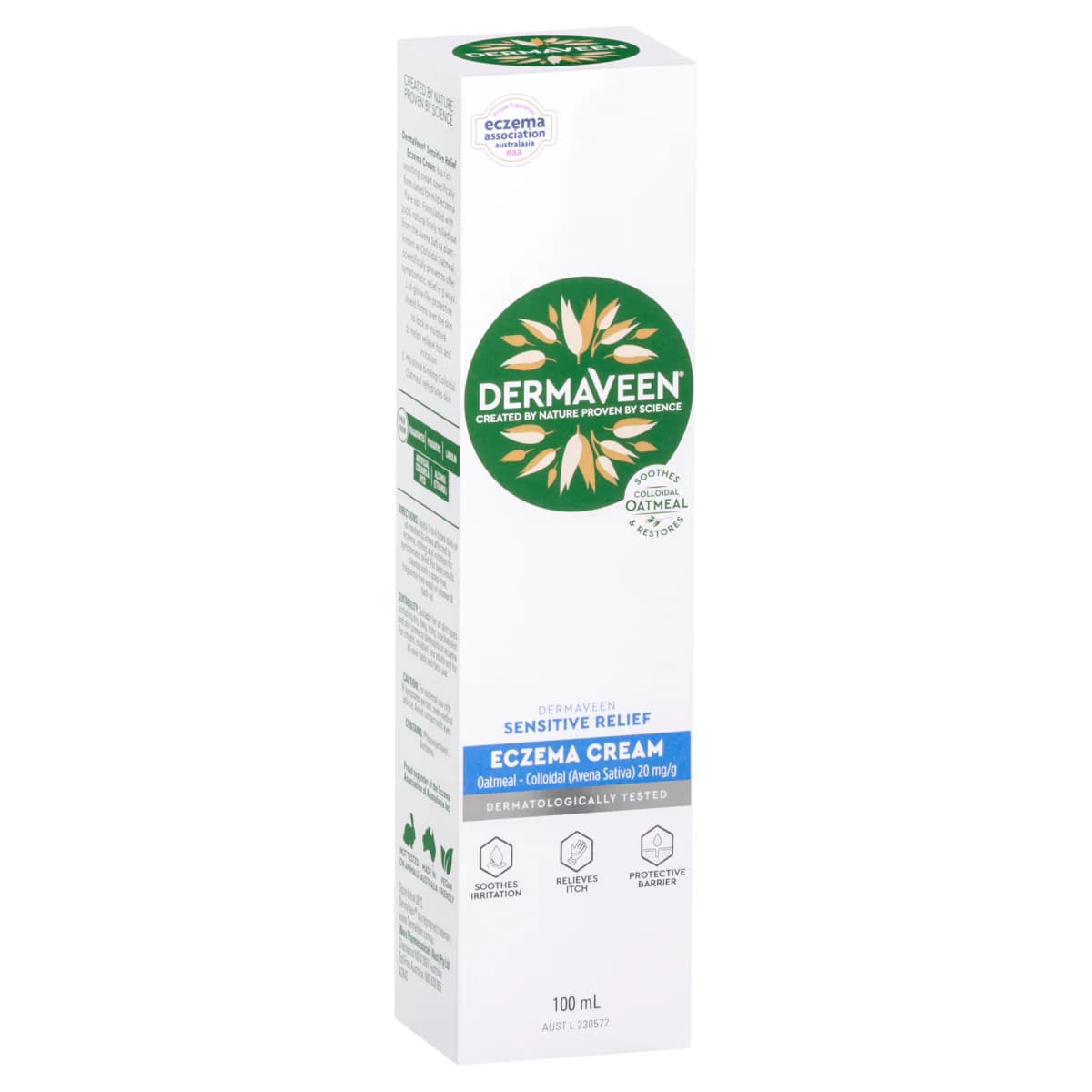 Thumbnail DermaVeen Sensitive Relief Eczema Cream 100ml