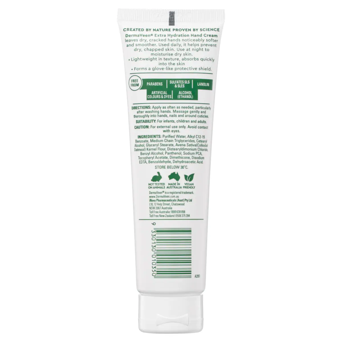 Thumbnail DermaVeen Extra Hydration Hand Cream 100g