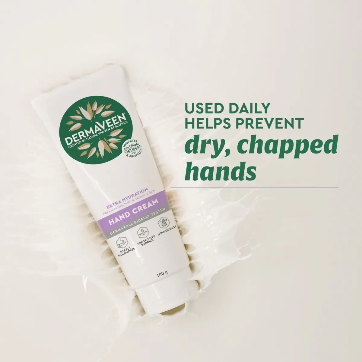 Thumbnail DermaVeen Extra Hydration Hand Cream 100g