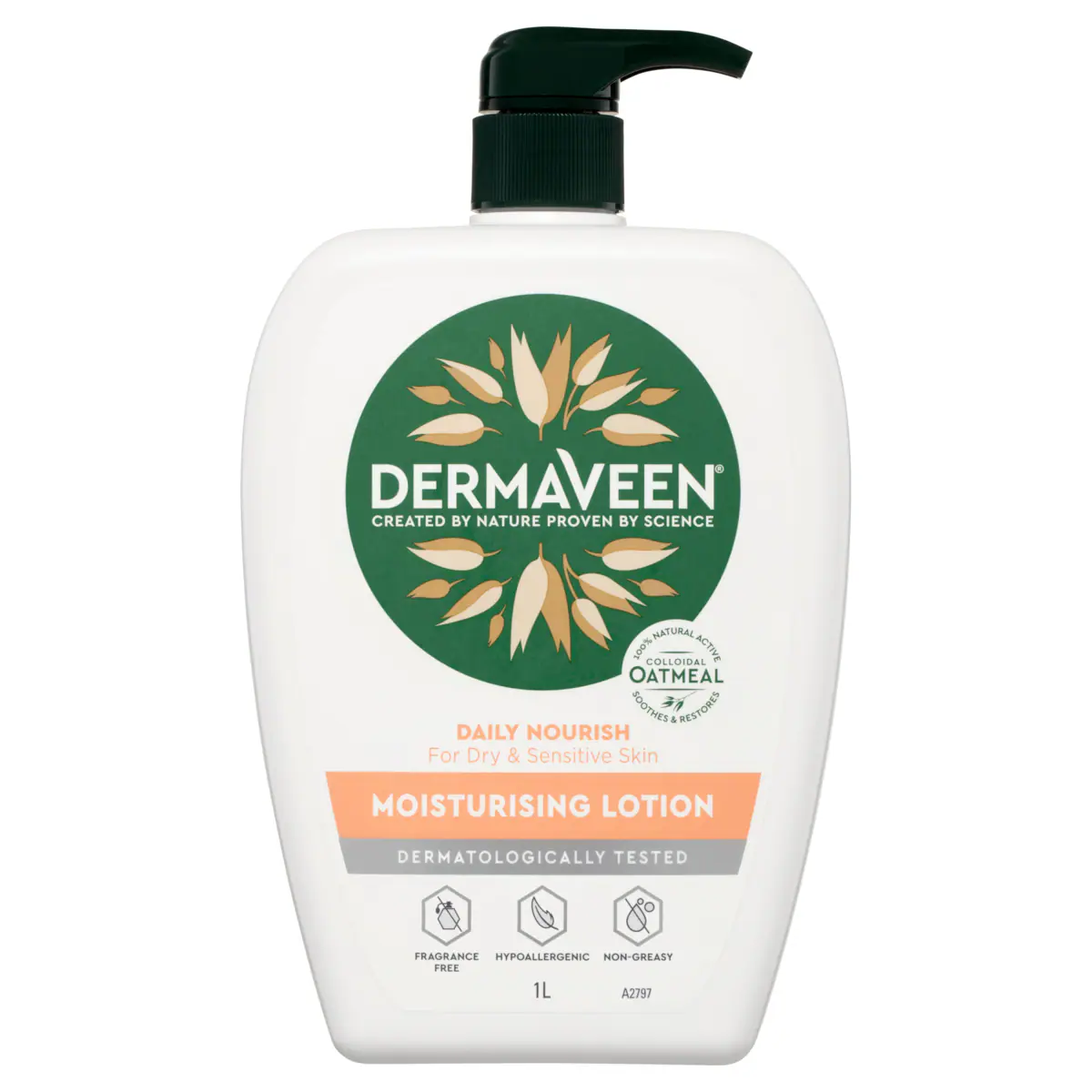 Thumbnail DermaVeen Daily Nourish Moisturising Lotion 1 Litre