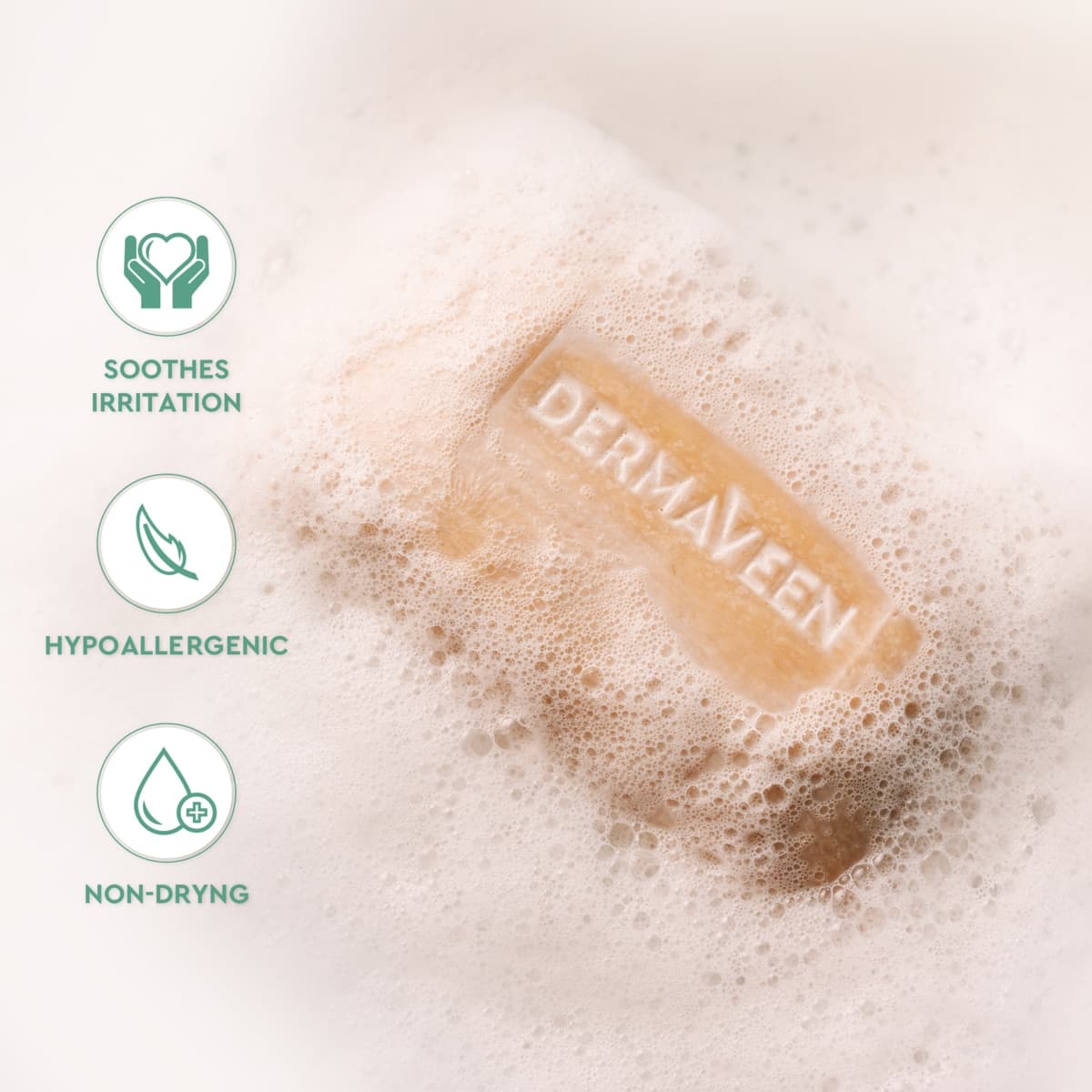 Thumbnail DermaVeen Daily Nourish Soap Free Cleansing Bar 115g