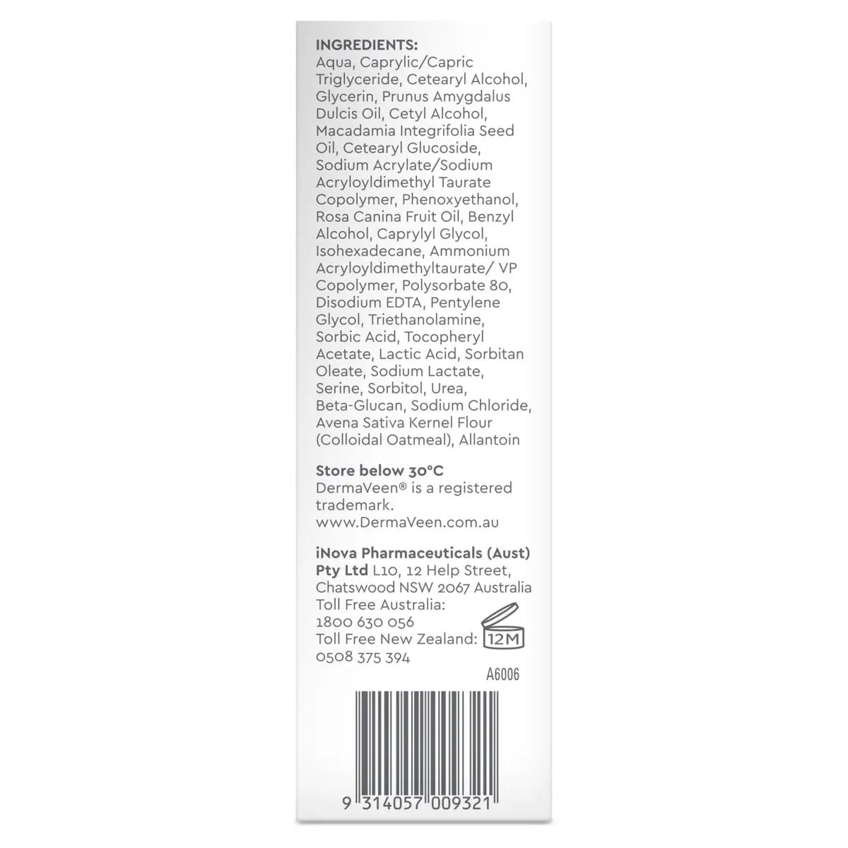 Thumbnail DermaVeen Hydrating Facial Moisturiser 75ml