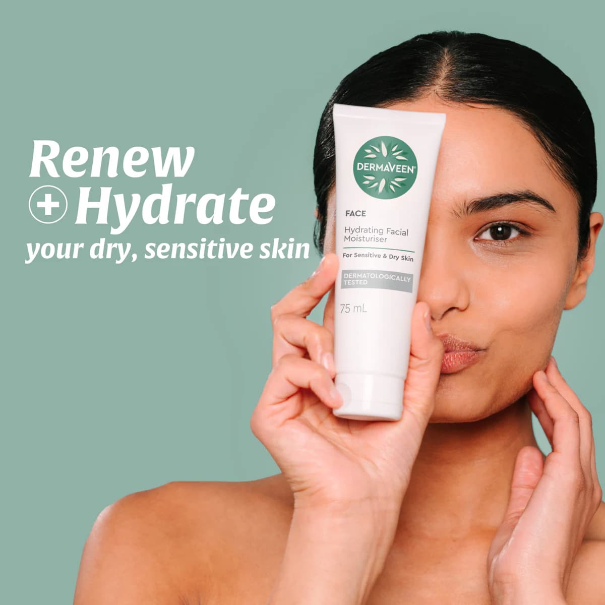 Thumbnail DermaVeen Hydrating Facial Moisturiser 75ml