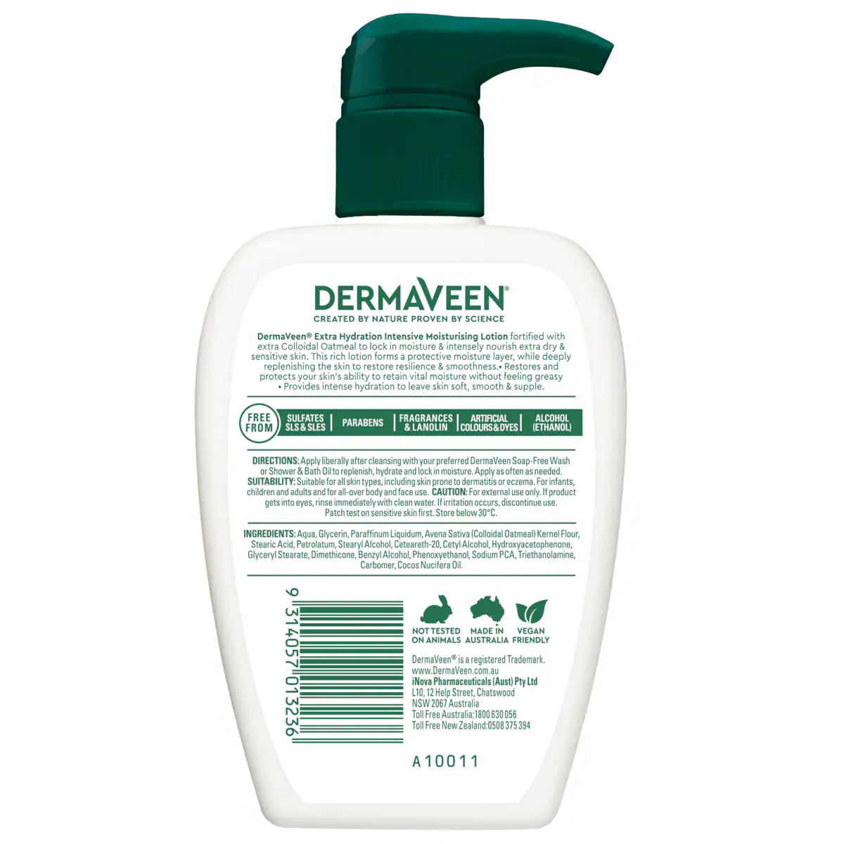Thumbnail DermaVeen Extra Hydration Intensive Moisturising Lotion 250ml