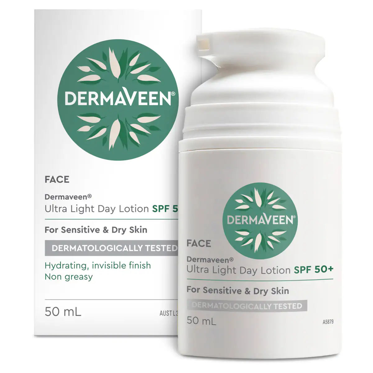 Thumbnail DermaVeen Ultra Light Day Lotion SPF50+ 50ml