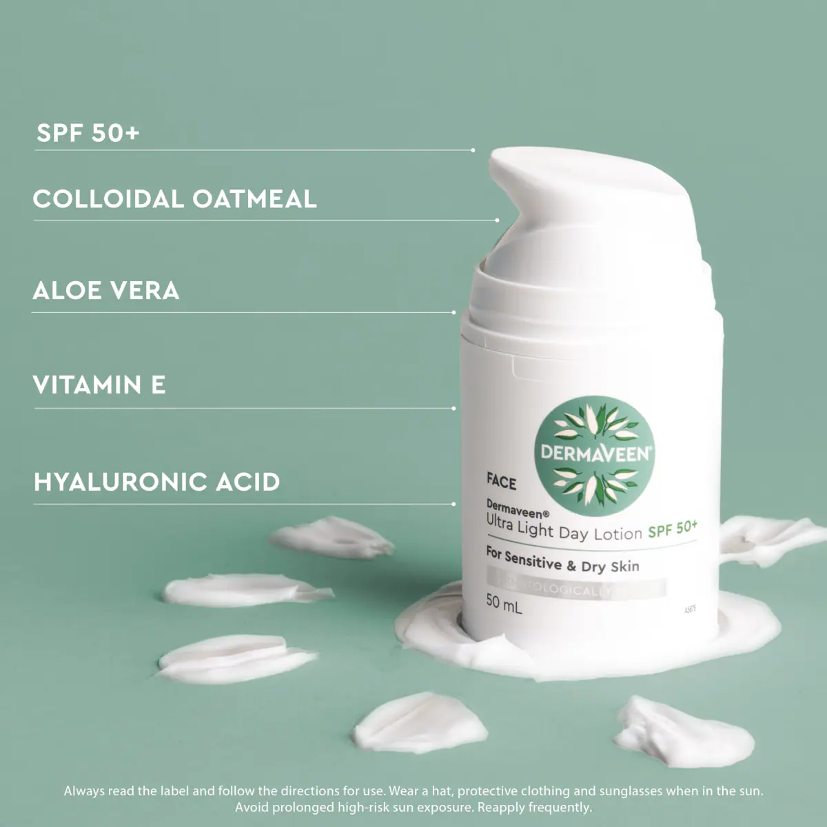 Thumbnail DermaVeen Ultra Light Day Lotion SPF50+ 50ml