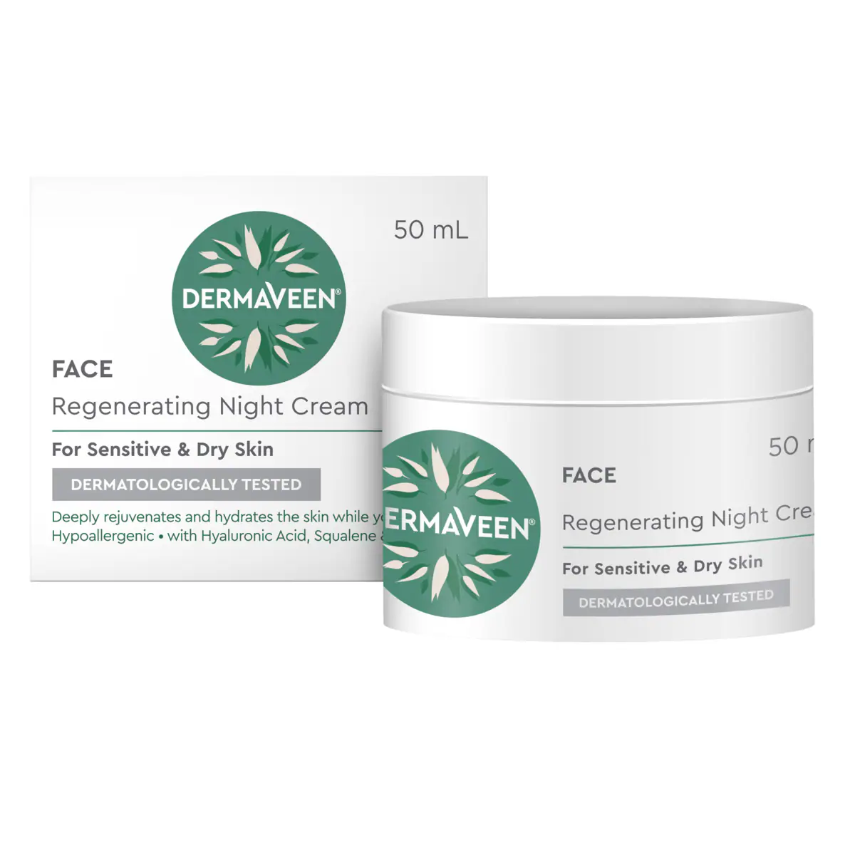 Thumbnail DermaVeen Face Regenerating Night Cream 50ml