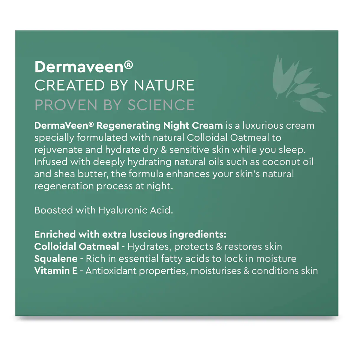 Thumbnail DermaVeen Face Regenerating Night Cream 50ml