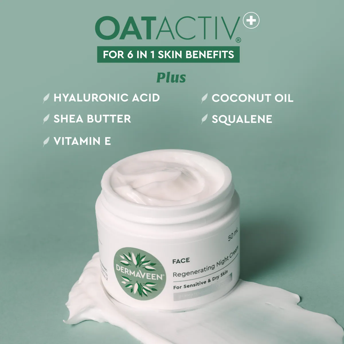 Thumbnail DermaVeen Face Regenerating Night Cream 50ml