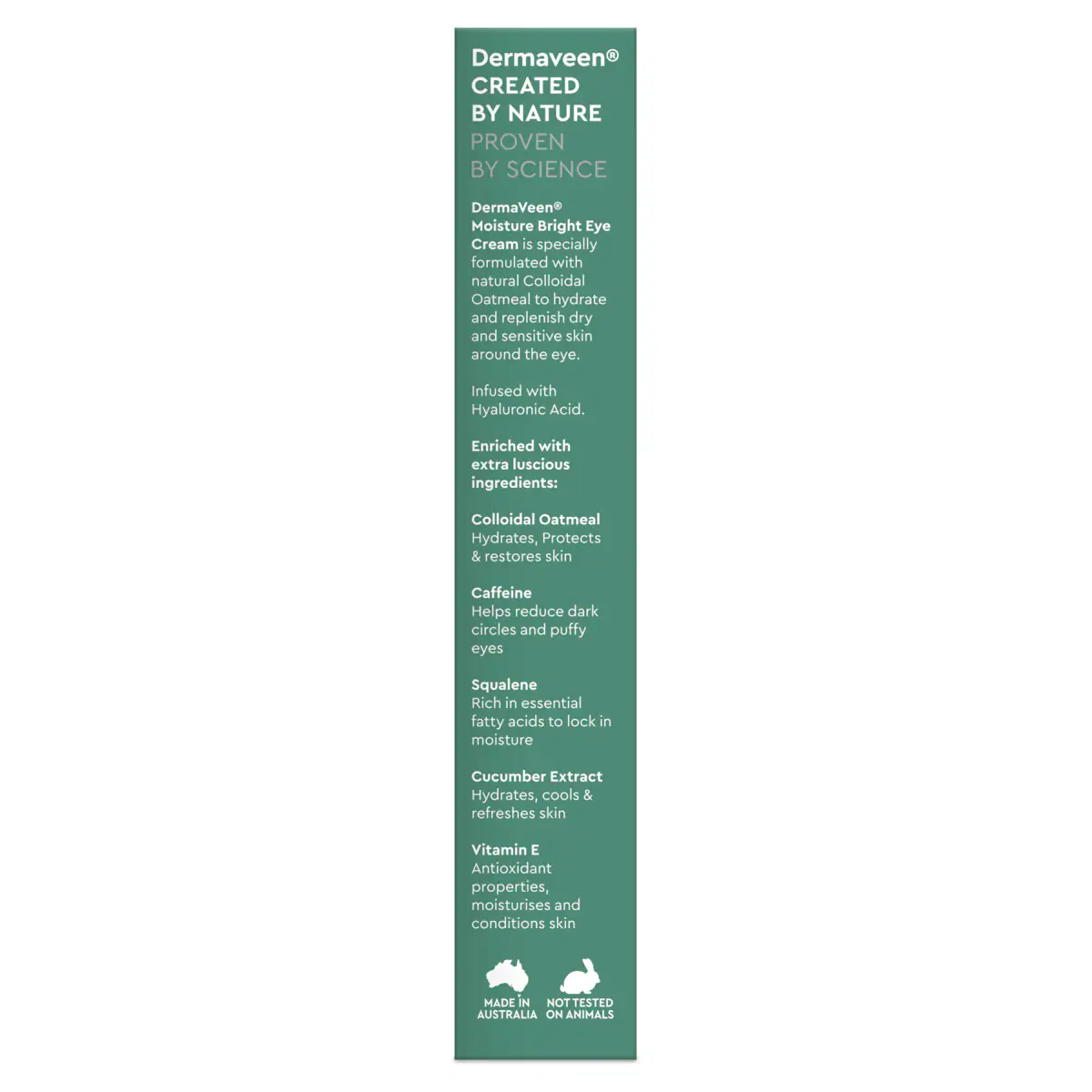 Thumbnail DermaVeen Moisture Bright Eye Cream 15ml