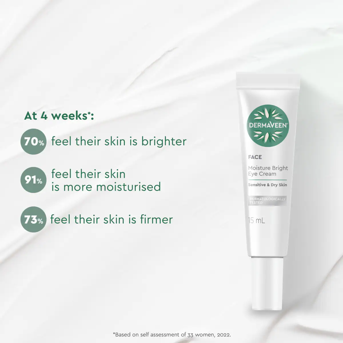 Thumbnail DermaVeen Moisture Bright Eye Cream 15ml