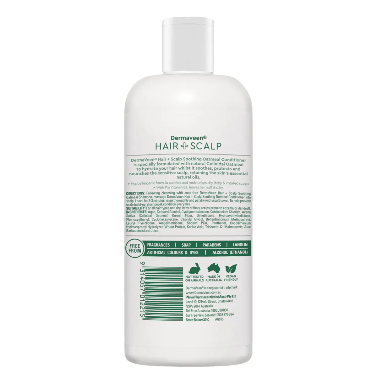 Thumbnail DermaVeen Oatmeal Conditioner 250ml