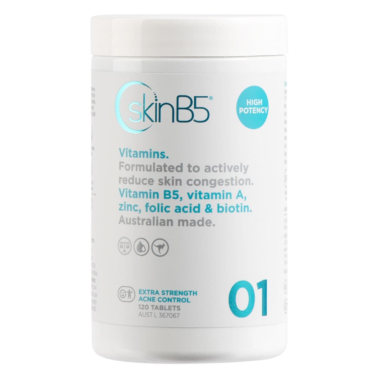 Thumbnail SkinB5 Extra Strength Acne Control Vitamins 120 Tablets