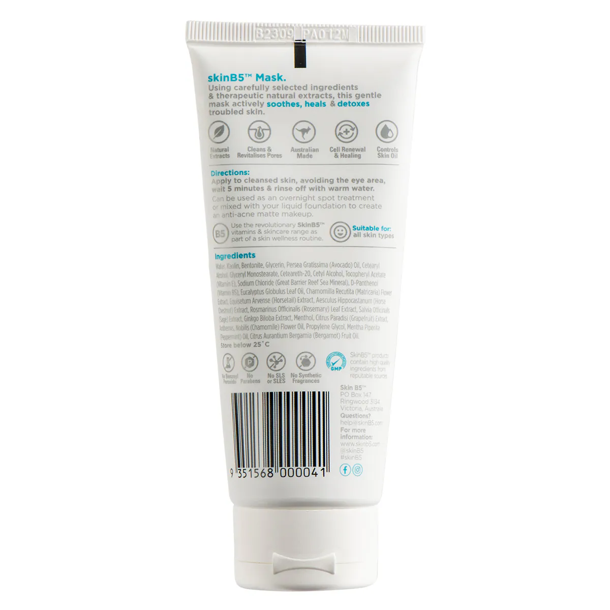 Thumbnail SkinB5 Skin Purifying Mask 100ml