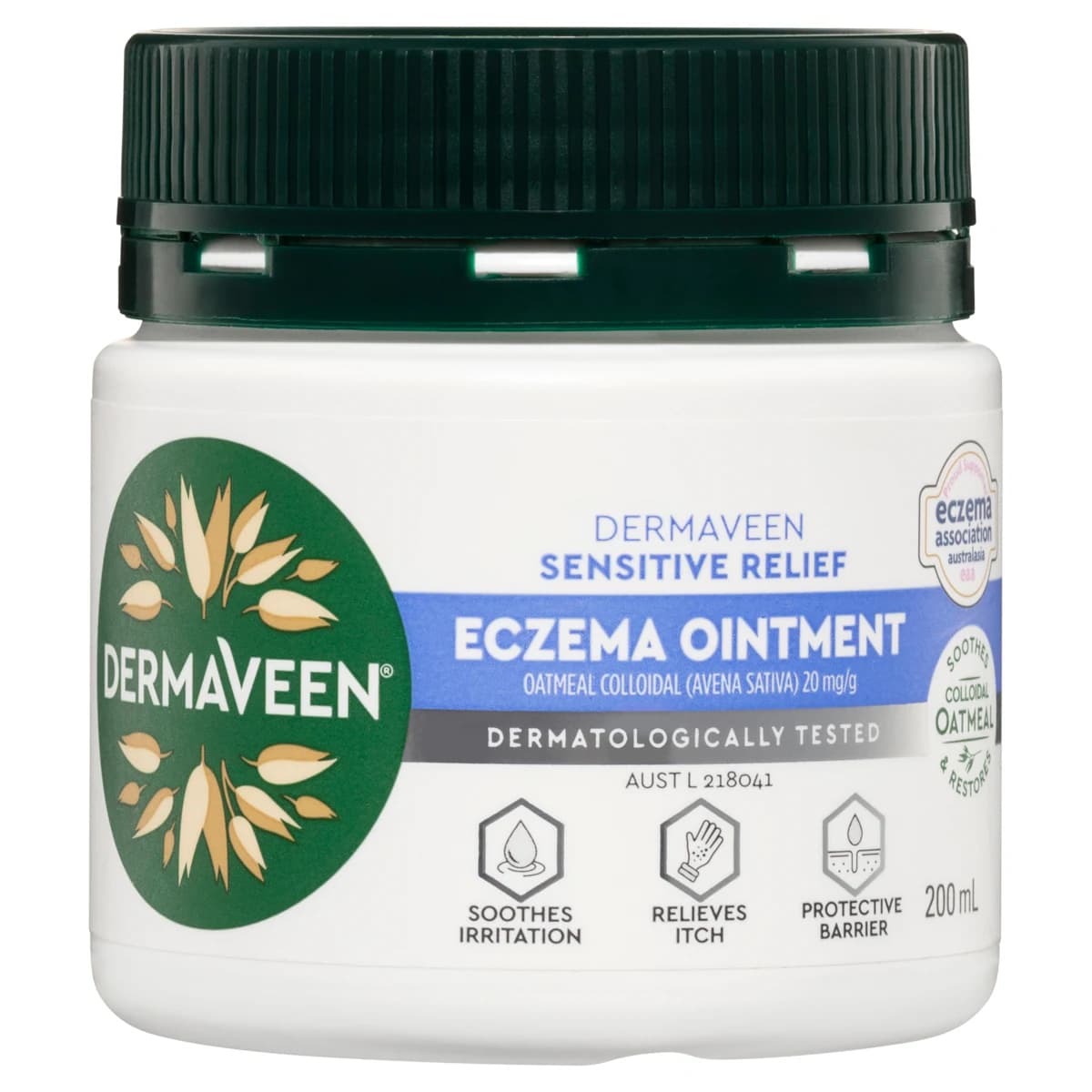 Thumbnail DermaVeen Sensitive Relief Eczema Ointment 200ml