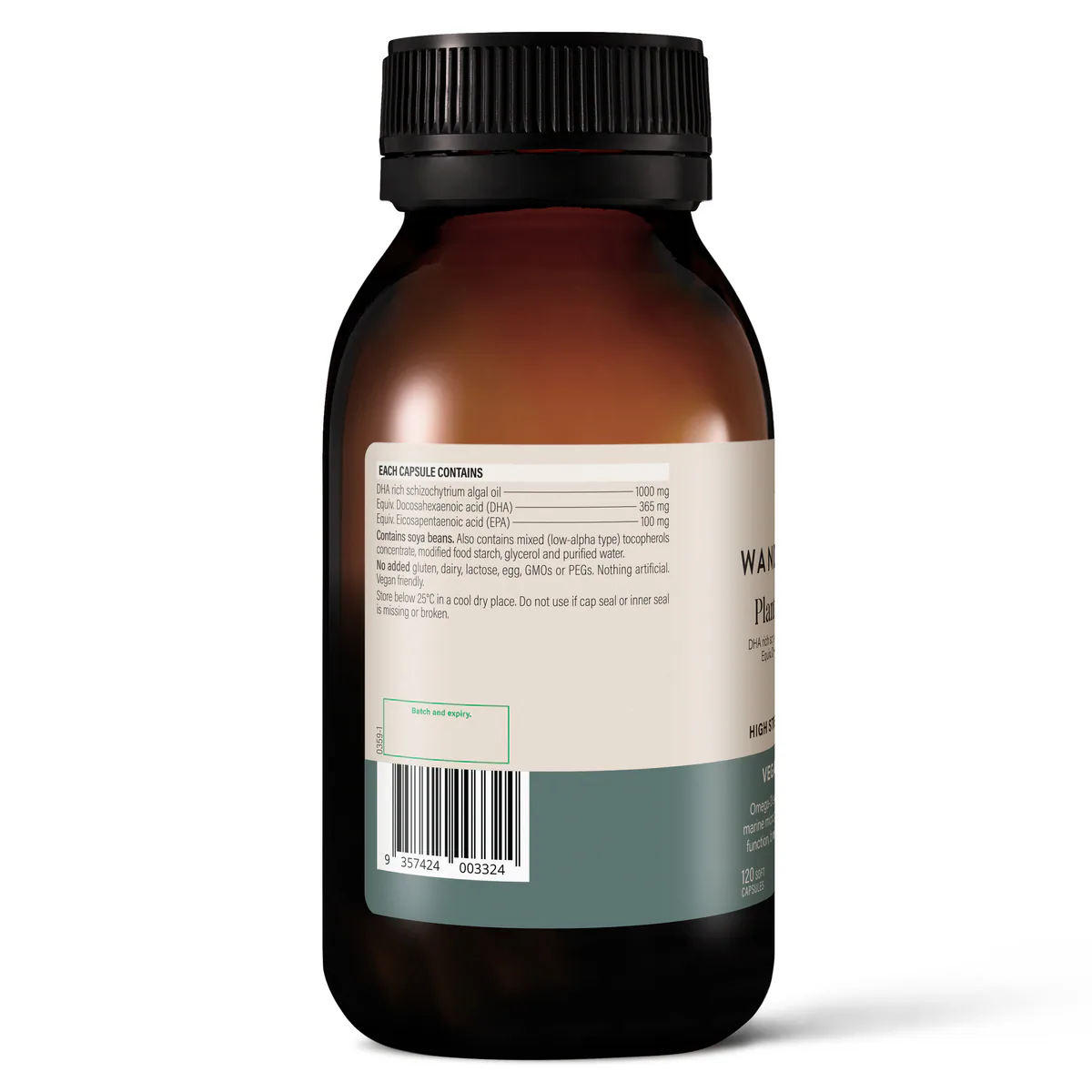 Thumbnail Wanderlust Plant Omega-3 120 Capsules