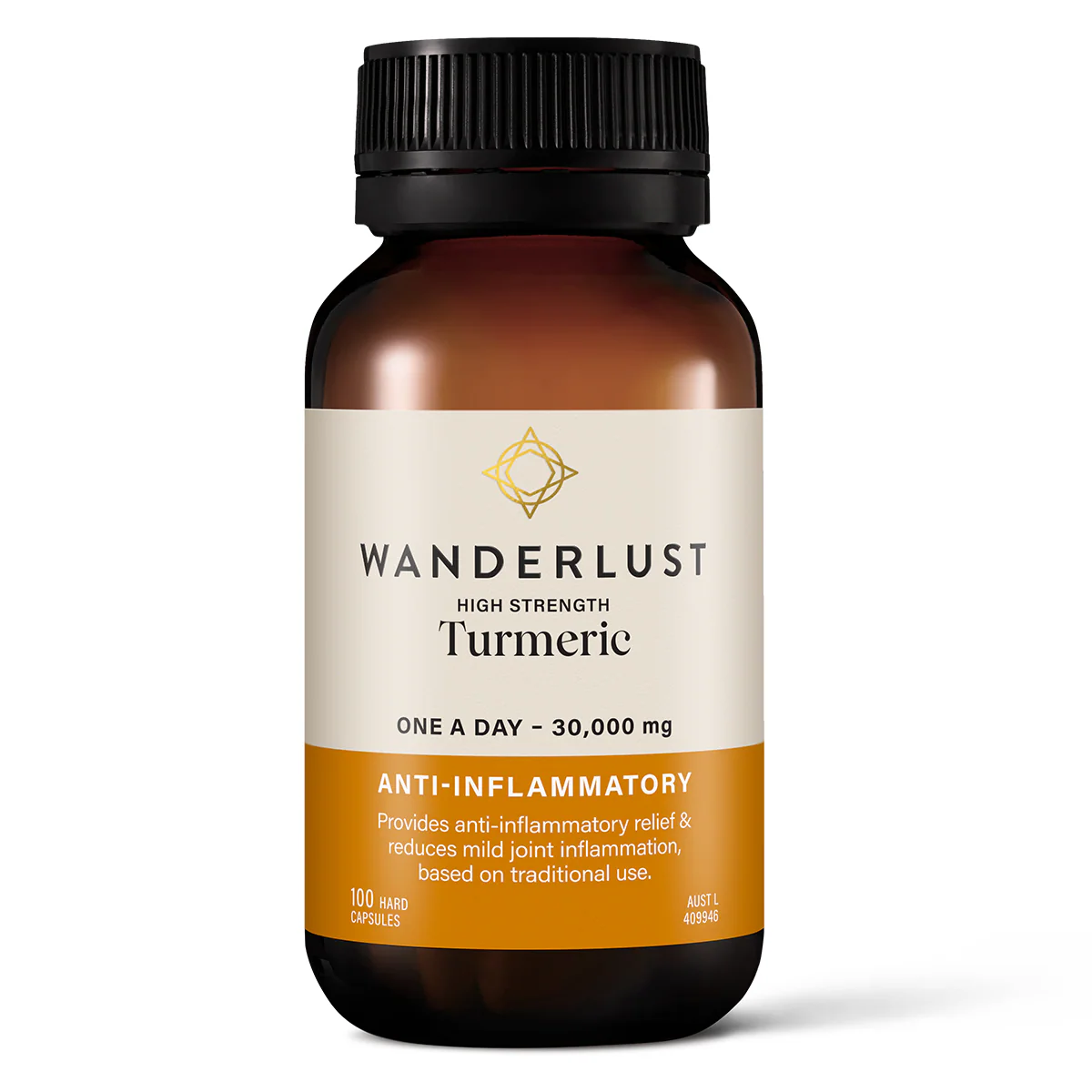 Thumbnail Wanderlust High Strength Turmeric 100 Capsules
