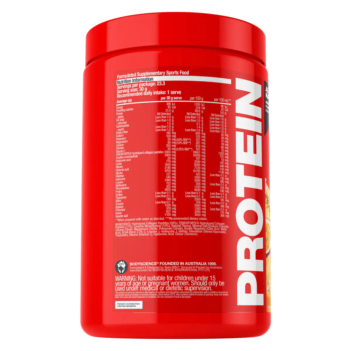 Thumbnail BSc Protein Water + Creatine Tropical 700g
