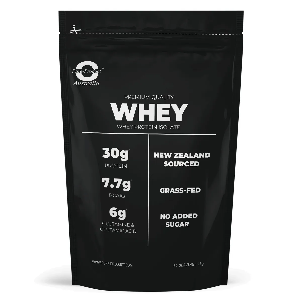 Thumbnail Pure Product Australia Whey Protein Isolate Strawberry 1kg