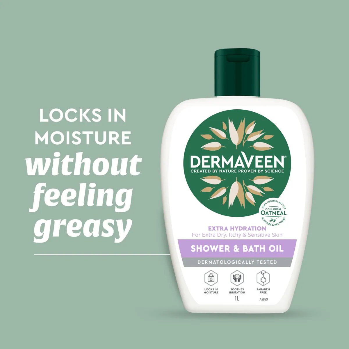 Thumbnail DermaVeen Extra Hydration Shower & Bath Oil 1 Litre