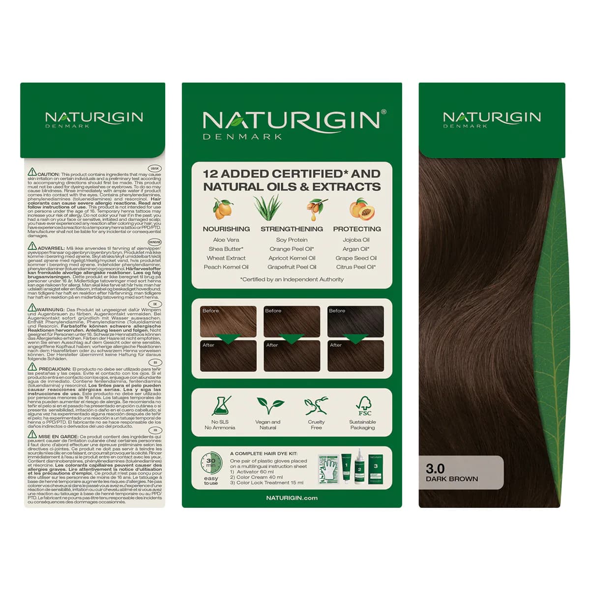 Thumbnail Naturigin 3.0 Dark Coffee Brown Natural Permanent Hair Colour