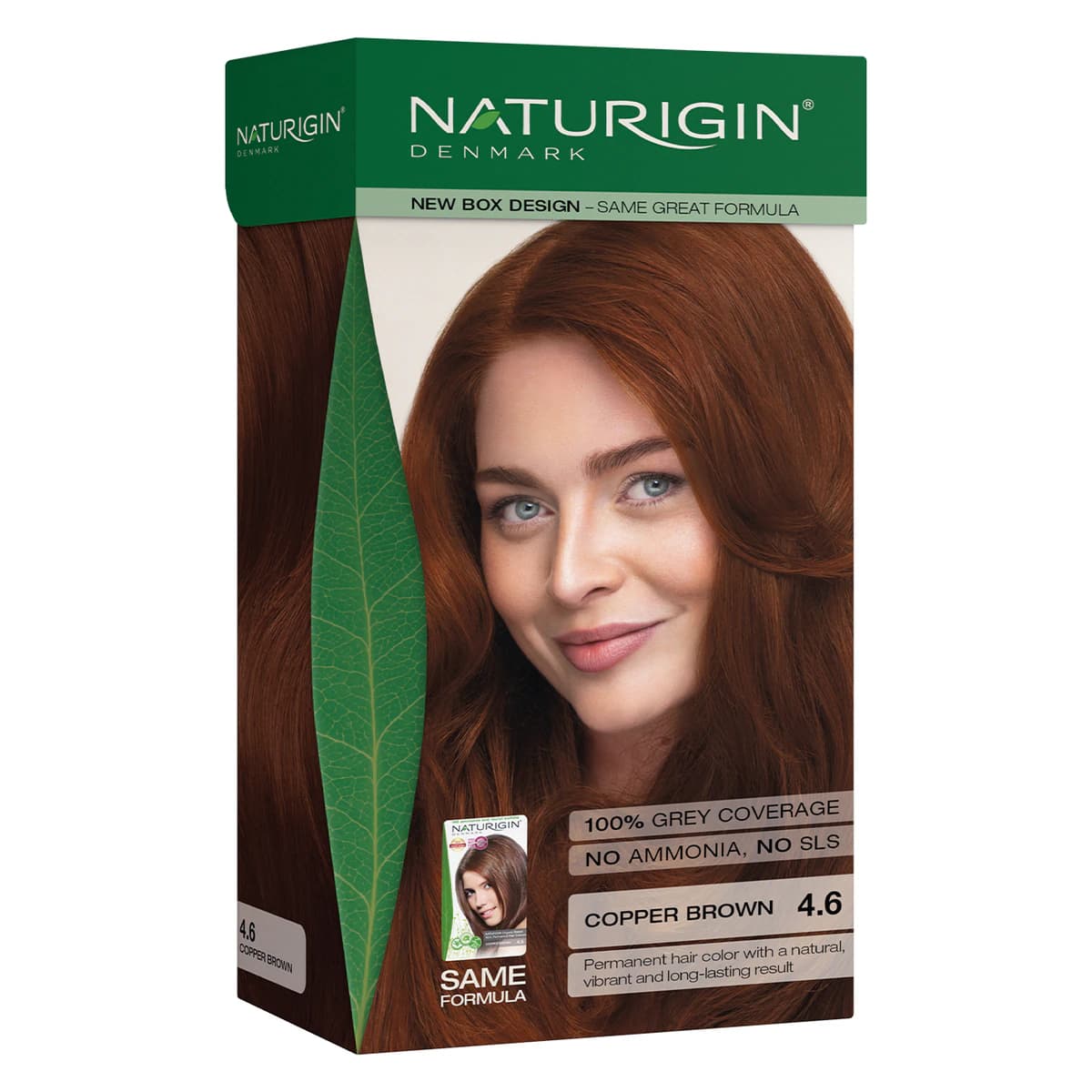 Thumbnail Naturigin 4.6. Copper Brown Natural Permanent Hair Colour
