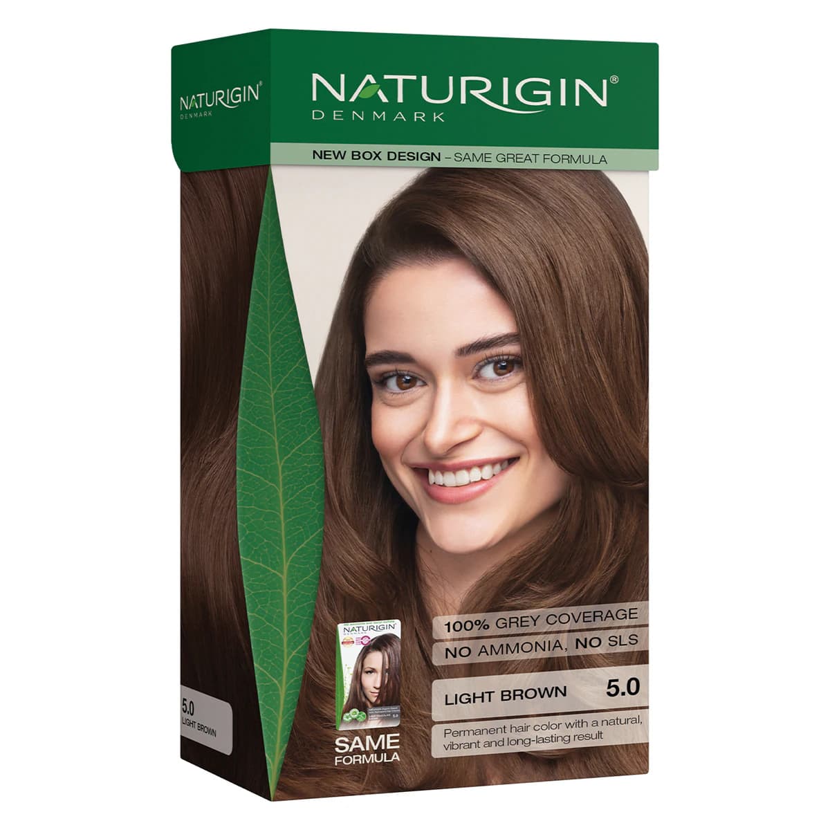 Thumbnail Naturigin 5.0 Light Chocolate Brown Natural Permanent Hair Colour