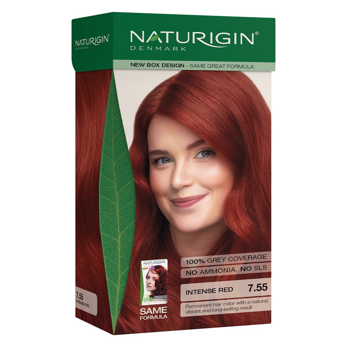Thumbnail Naturigin 7.55 Medium Blonde Deep Red Natural Permanent Hair Colour