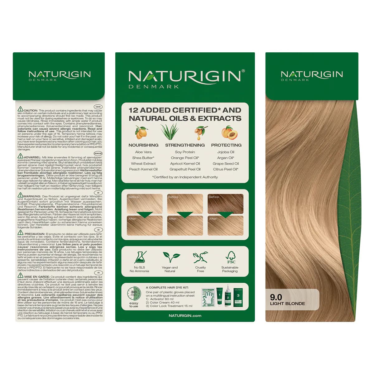 Thumbnail Naturigin Hair Colour 9.0 Very Light Natural Blonde