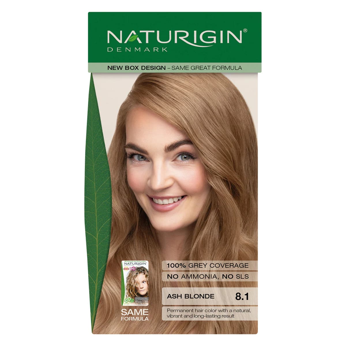Thumbnail Naturigin 8.1 Light Ash Blonde Natural Permanent Hair Colour
