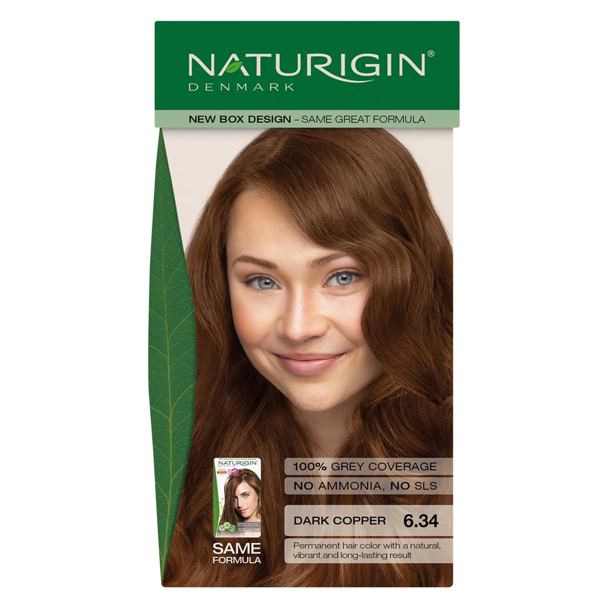 Thumbnail Naturigin 6.34 Medium Copper Blonde Natural Permanent Hair Colour