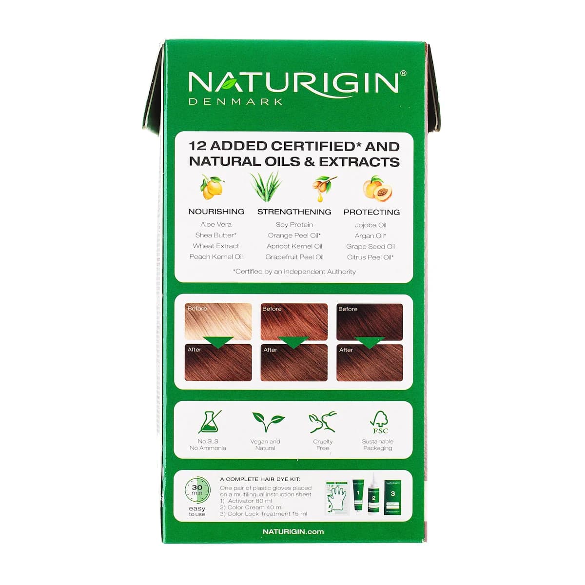 Thumbnail Naturigin 6.34 Medium Copper Blonde Natural Permanent Hair Colour