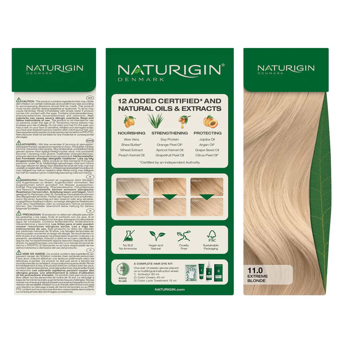 Thumbnail Naturigin 11.0 Extreme Blonde Natural Permanent Hair Colour