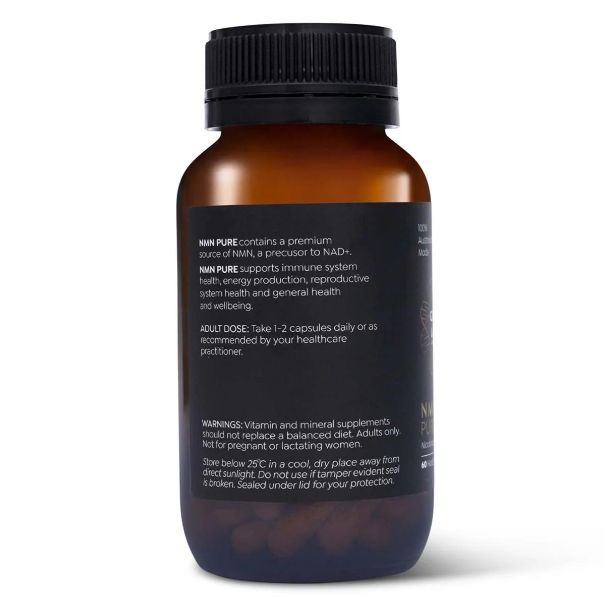 Thumbnail Genetic Labs Australia NMN Pure 60 Capsules