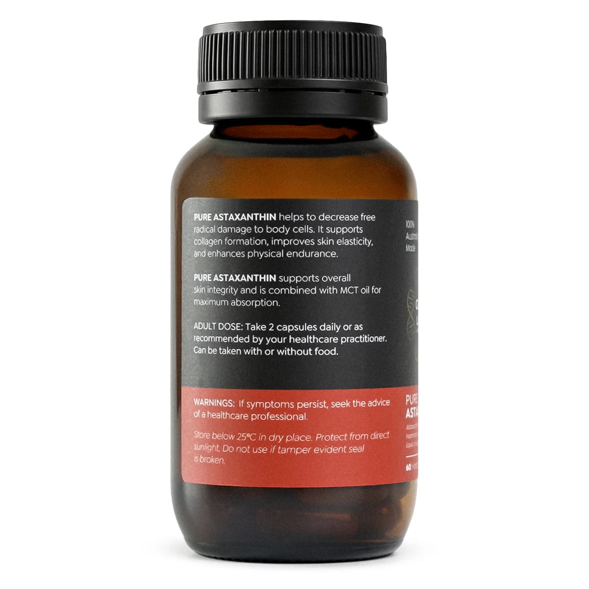 Thumbnail Genetic Labs Australia Pure Astaxanthin with MCT Oil 60 Capsules