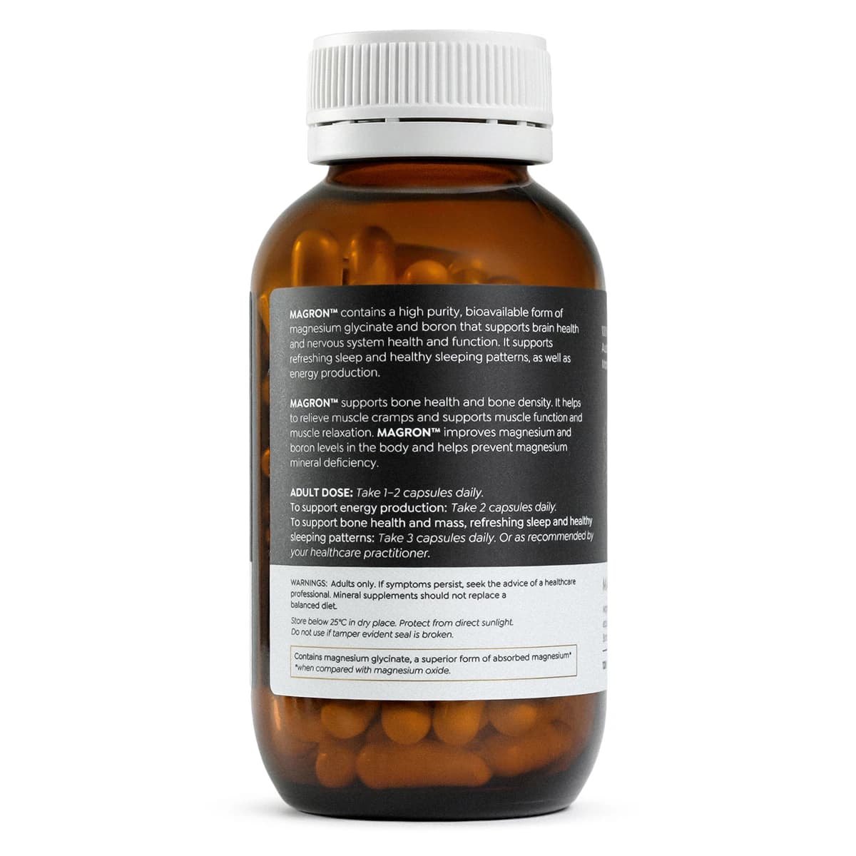 Thumbnail Genetic Labs Australia Magnesium Glycinate with Boron 120 Capsules
