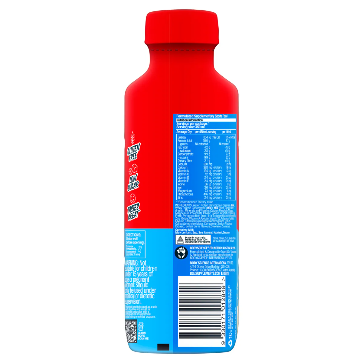 Thumbnail Bsc Rtd Premium Protein Shake Vanilla 6 x 450ml